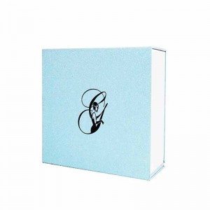 Scatola regalo magnetica pieghevole per abiti da sposa