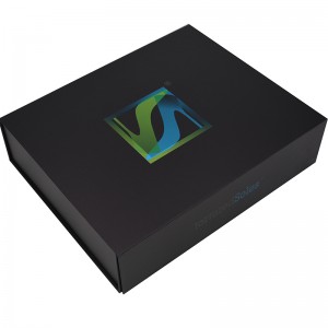 Foldable magnetic shoe box