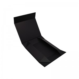 Foldable magnetic shoe box