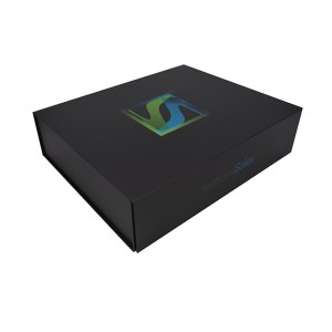 Foldable magnetic shoe box
