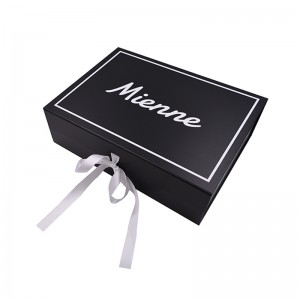 Folding Magnetic Gift Box for Apparel