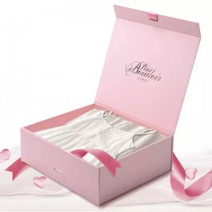 foldable magnetic gift box for dress