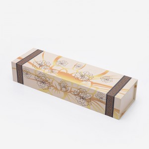 scatola regalo pieghevole in carta con coperchio