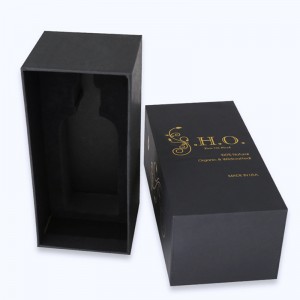 lid and base gift box for skin care