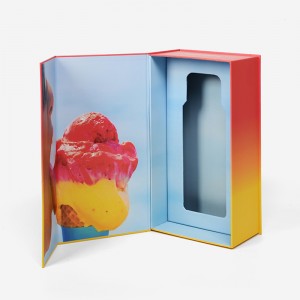 scatola regalo magnetica per bottiglia di vino