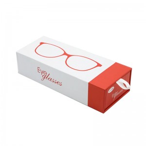 pull out drawer gift box for glass