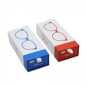 pull out drawer gift box for glass